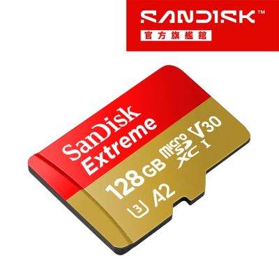 SanDisk Extreme microSDXC UHS-I(V30)(A2) 128GB 記憶卡(公司貨)