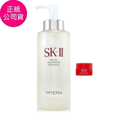 *SK-II 青春露330ml贈肌源賦能煥顏活膚霜2.5g(最新效期至2027/07-正統公司貨/神仙水)