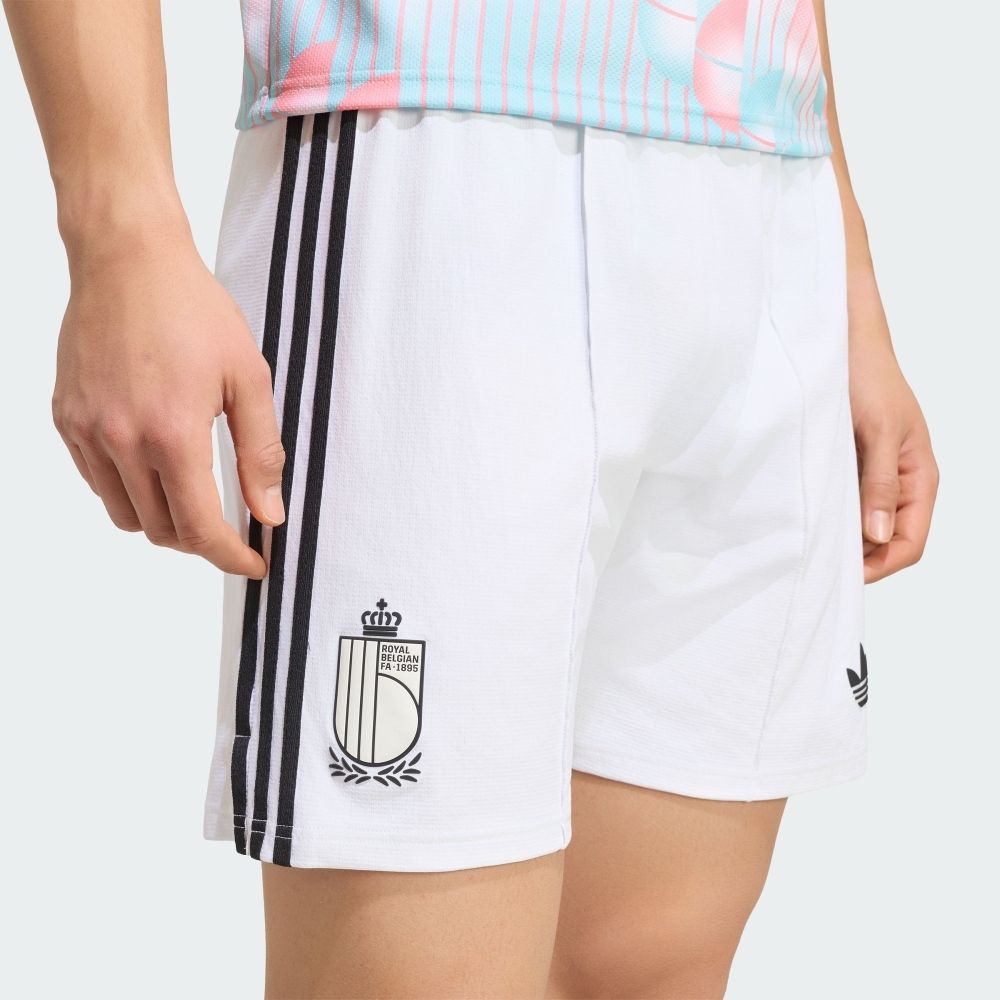 adidas 愛迪達】 世界盃比利時客場短褲吸濕排汗男JM8387 | adidas