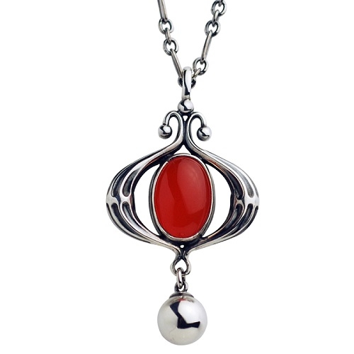 純銀盃　167g Georg Jensen #257 純銀大葡萄項鍊| 項鍊| Yahoo購物中心