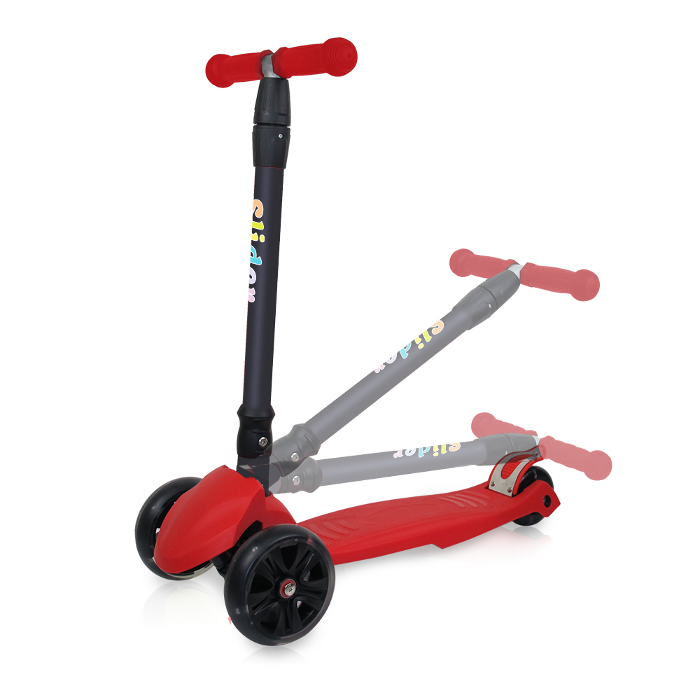 Slider 兒童三輪折疊滑板車XL1(酷紅) | 幼兒滑步車/滑板車| Yahoo購物中心