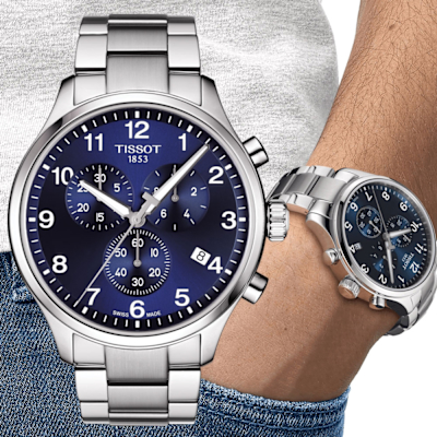 TISSOT 天梭 Chrono XL 韻馳系列 經典計時手錶 男錶 女錶-45mm T1166171104701