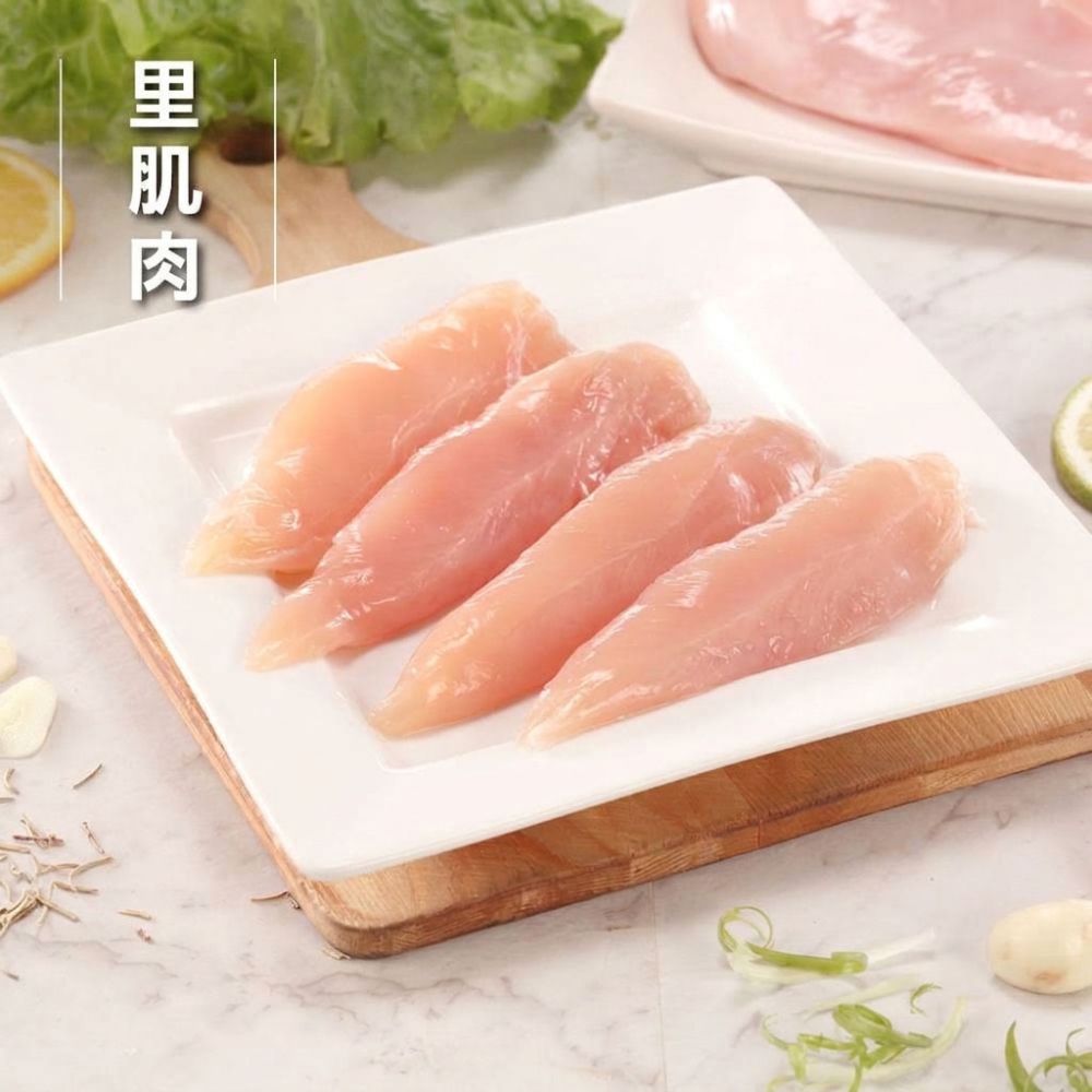 【洽富氣冷雞】產銷履歷-里肌肉300g(滿1200免運-冷凍)