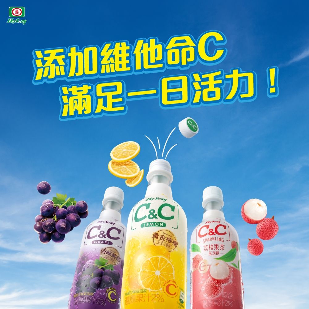 黑松黑松汽水C&C氣泡飲-葡萄口味(500mlx24入) | 可樂/汽水/沙士| Yahoo