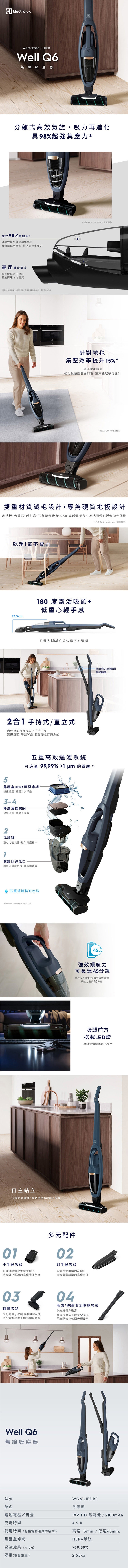 Electrolux伊萊克斯 WQ61-1EDBF - 詳情2