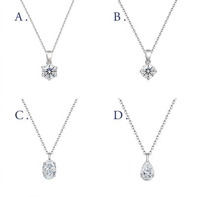 IS DIAMOND IGI 1克拉鉑金台 D/VS1培育鑽石項鍊/戒指(任選)