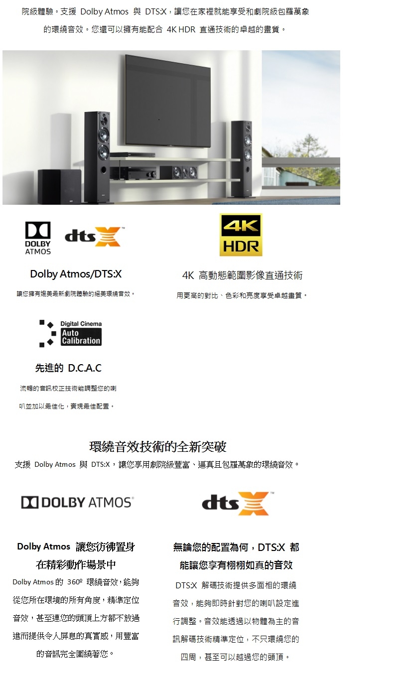 SONY索尼 STR-DH790 組 - 詳情7