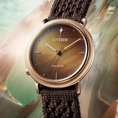 CITIZEN星辰 L系列 光動能 自然共舞時尚腕錶 錶 手錶 送禮 34mm/EM1003-48X