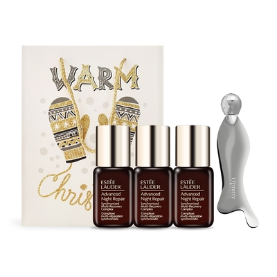 ESTEE LAUDER 雅詩蘭黛 特潤超導全方位修護露限定禮[修護露7mlX3+紓壓按摩器]-交換禮物