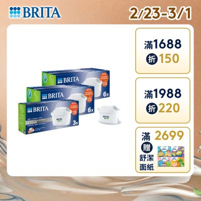 【BRITA官方】MAXTRA PRO濾芯 去水垢專家 15入