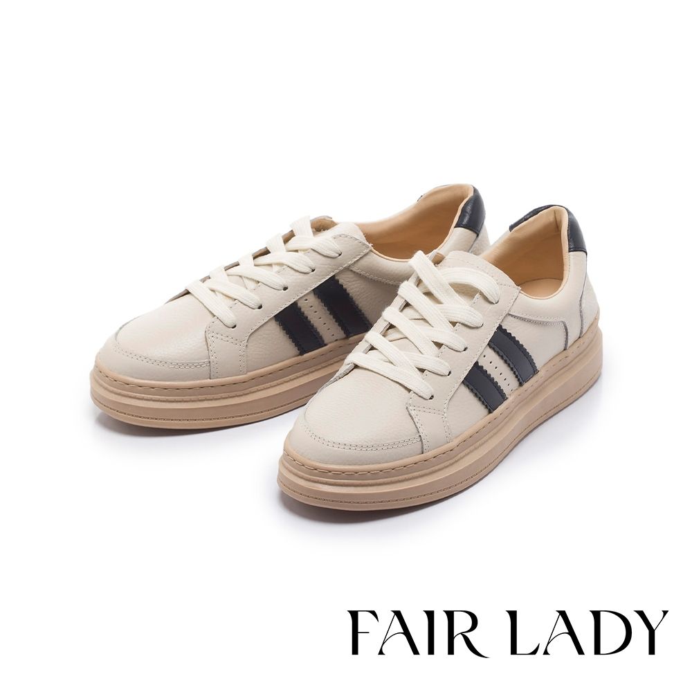 FAIR LADY 軟實力｜經典熱銷 小白鞋 多款 均一價 (A款-湛藍)