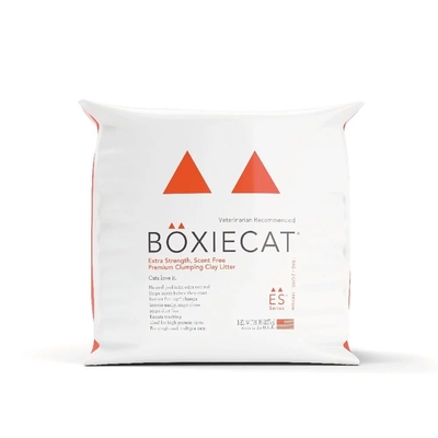 BOXIECAT博識貓無粉塵黏土貓砂-紅色益生菌加強 28LB28LB/12.7kg