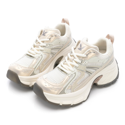 PLAYBOY 美腿神器老爹鞋-PY1113L5香檳金