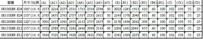 ELITE SCREENS億立銀幕 SK110XHW-E24 - 詳情11