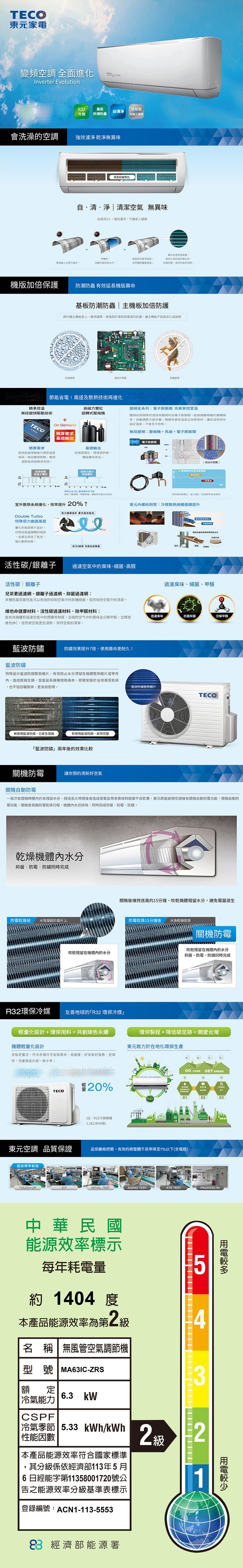 TECO東元 MA63IC-ZRS - 詳情4