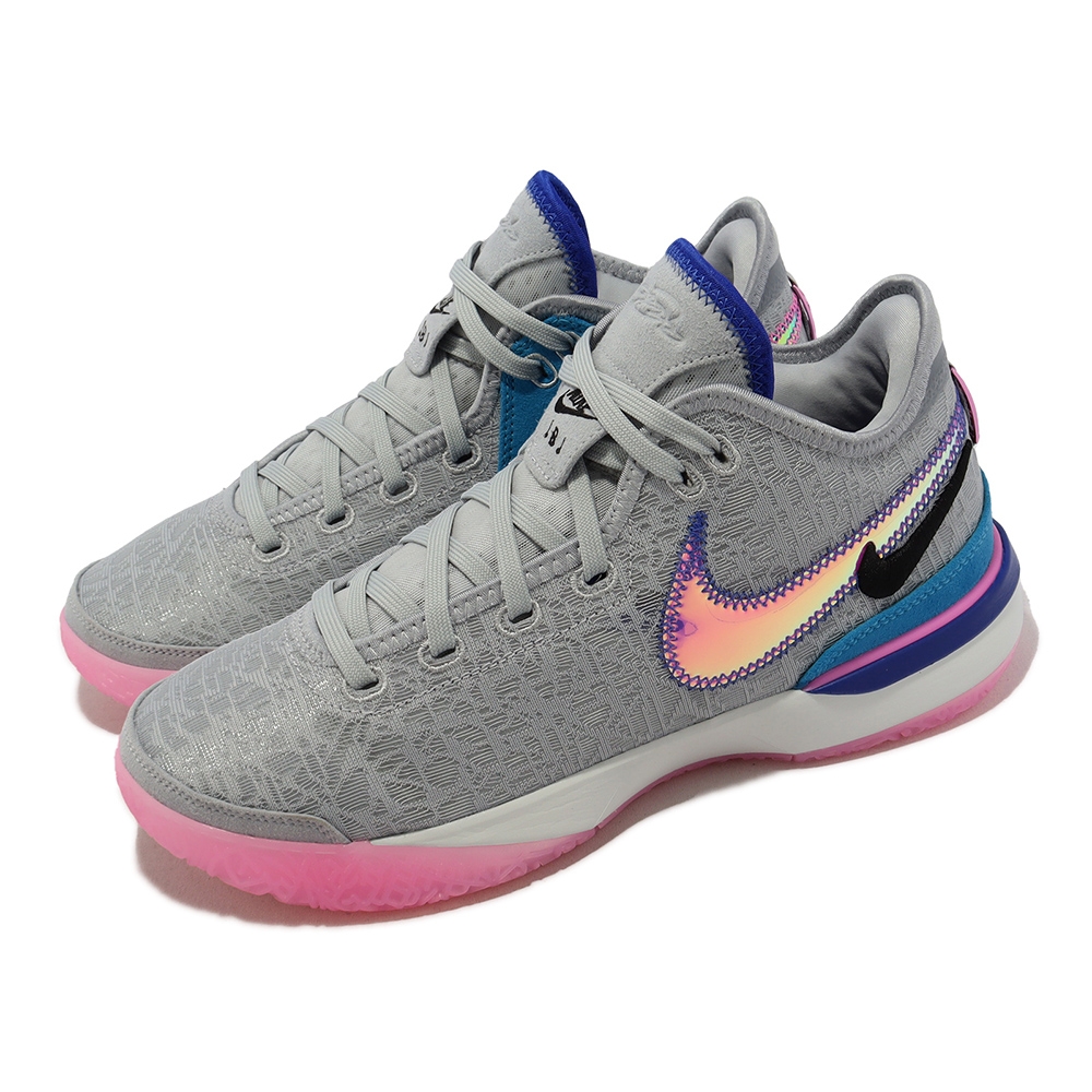 Nike 籃球鞋Zoom LeBron NXXT Gen EP 男鞋灰Wolf Grey 氣墊中筒