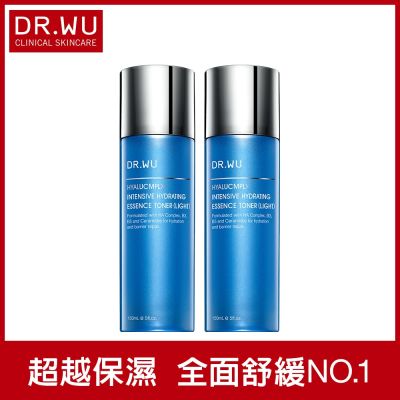 DR.WU 玻尿酸保濕精華(清爽型)化妝水150ML(共2入)