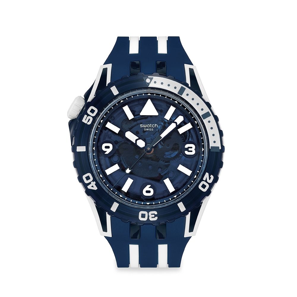 Swatch SCUBAQUA 午夜藍 SEA WASP SSCU09N100 (51.5mm)