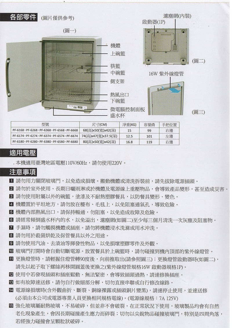 友情牌 PF-6870 - 詳情6