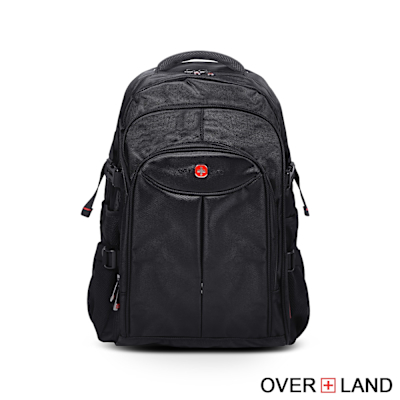 OVERLAND - 美式十字軍 - 素面率性造型機能筆電大容量後背包 - 27762