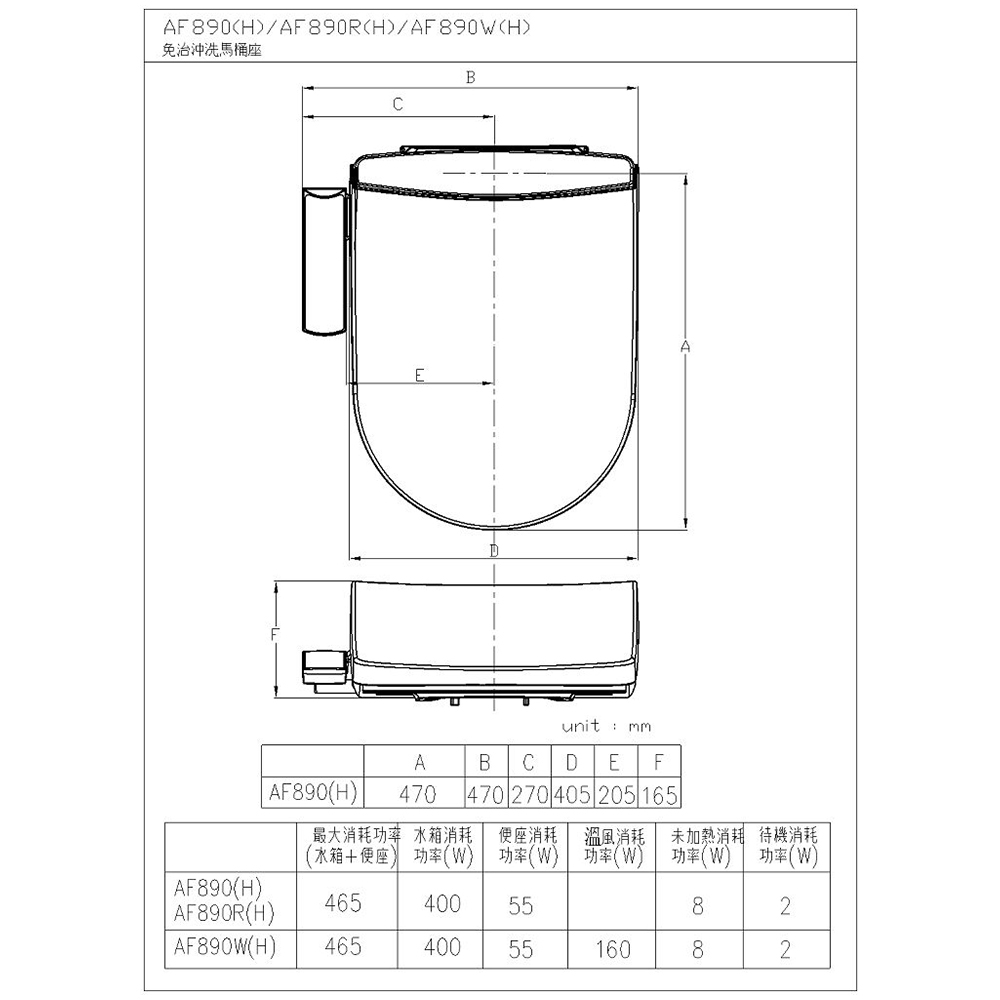 HCG和成 AF890 - 詳情3