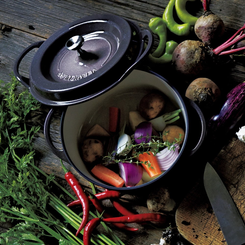 Vermicular】日本製琺瑯鑄鐵鍋26cm小V鍋- 棕色| 鑄鐵鍋| Yahoo購物中心