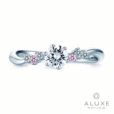 ALUXE 亞立詩 0.30克拉 FVS2 18K金 求婚鑽戒 鑽石戒指 RS0781PW