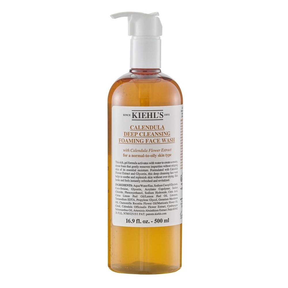 Kiehl's契爾氏 金盞花植物精華潔面泡泡凝露500ml 台灣專櫃貨