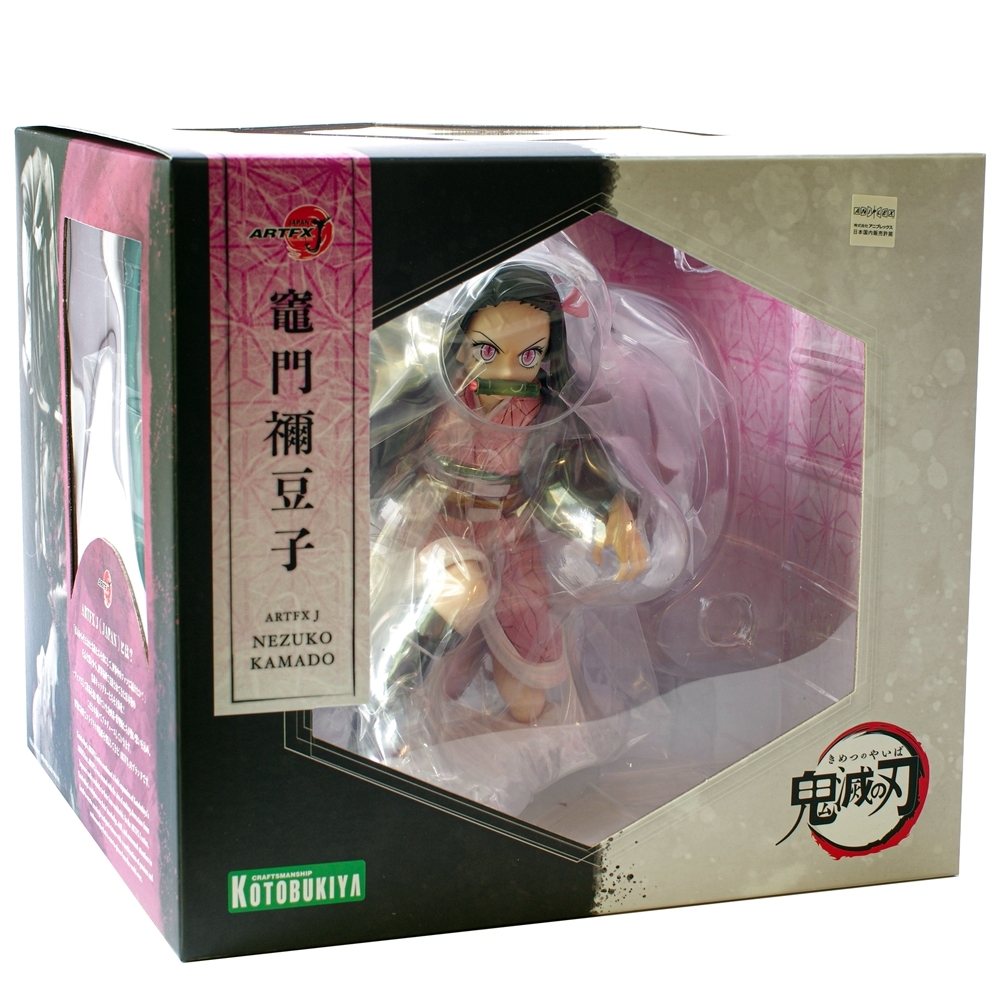 日本正版KOTOBUKIYA壽屋鬼滅之刃ARTFX J竈門禰豆子公仔模型PP826