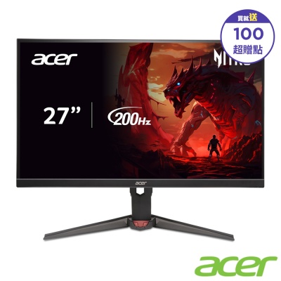 Acer 宏碁 XV270 X1 27型 200Hz 電競螢幕 AMD FreeSync Premium