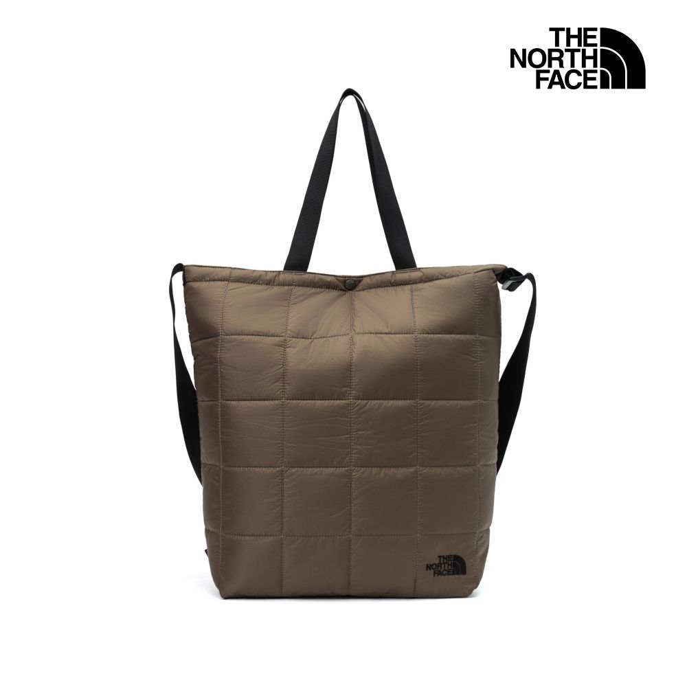 【The North Face 官方旗艦】北面男女款棕色背提兩用托特包｜8F5KBOW 斜背包