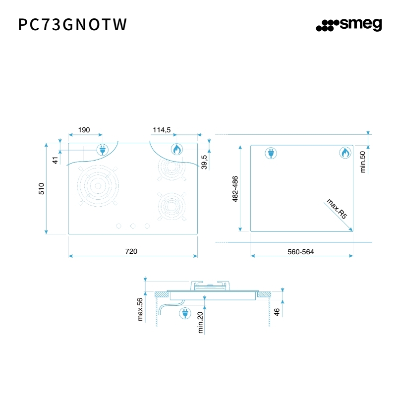 SMEG義大利 PC73GNOTW - 詳情1