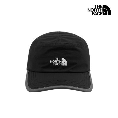 【The North Face 官方旗艦】 北面男女款黑色DryVent防水透氣運動帽｜8A28WOO