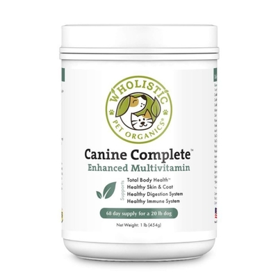 美國Wholistic Pet Organics護你姿天然有機寵物保健品-綜合維生素(全面保健) 1LB (454g) 狗狗專用