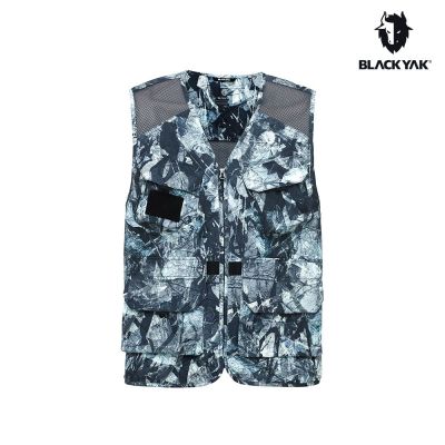 BLACKYAK 韓國 男 TACTICAL UTILITY背心[迷彩灰] 運動 休閒背心 運動背心 防風 登山 BYEB1MV003