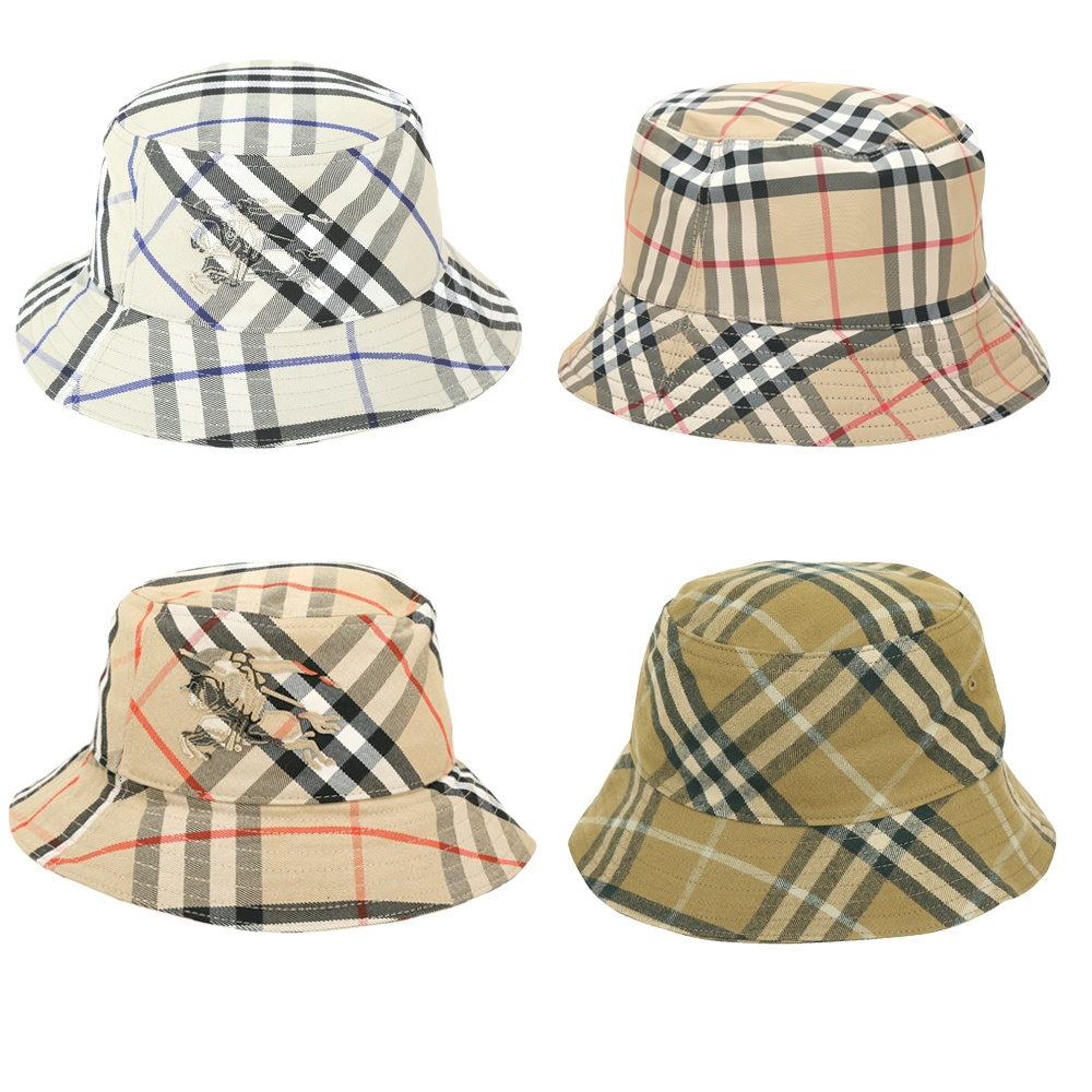 BURBERRY [專櫃$14900] 巴寶莉格紋漁夫帽-多款