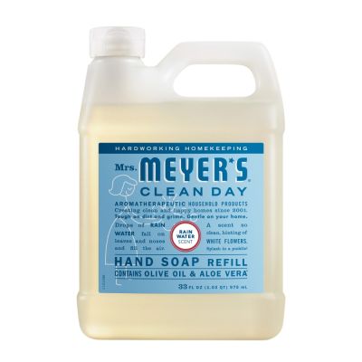 Mrs. Meyer s梅耶夫人 香氛洗手乳補充罐-雨露975ml