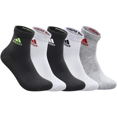 adidas 愛迪達 P1高機能短筒運動襪 3入組-羽球襪/籃球襪/機能襪/交換禮物/聖誕禮物
