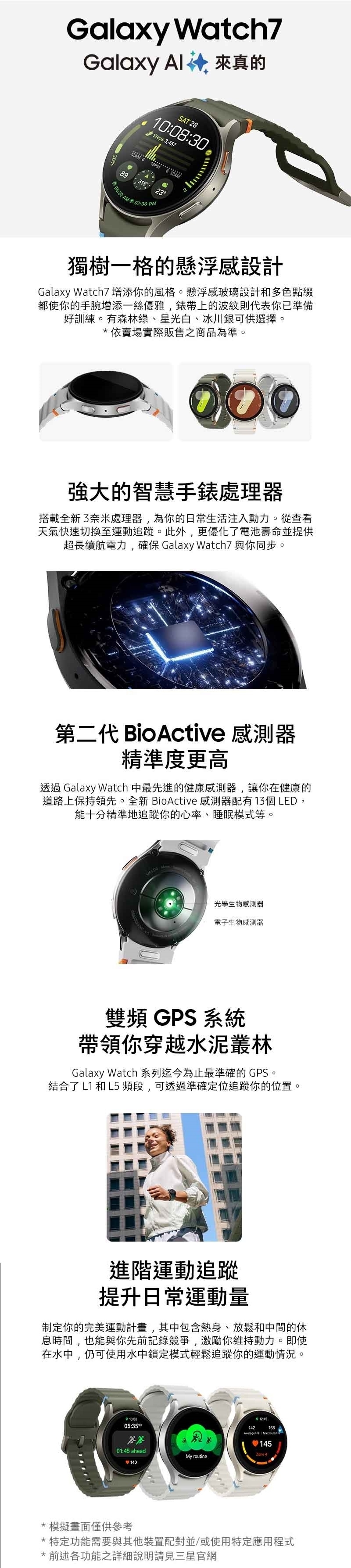 SAMSUNG三星 Galaxy Watch 7 L300 - 詳情1