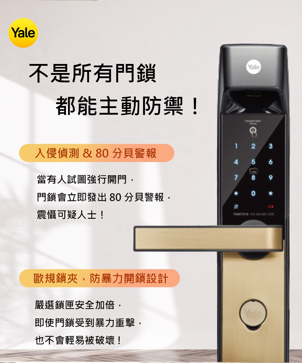 Yale耶魯 YDM-7216A - 詳情10