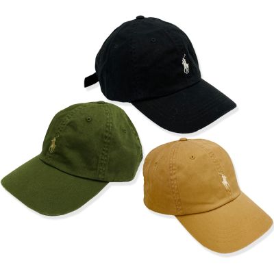 【RALPH LAUREN】POLO刺繡小馬LOGO鴨舌/棒球帽(多色供選)