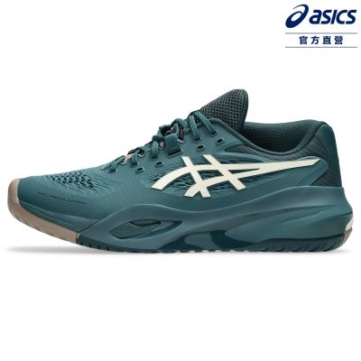 ASICS 亞瑟士 GEL-RESOLUTION X (2E) 男款 寬楦 法網 網球鞋 1041A487-300