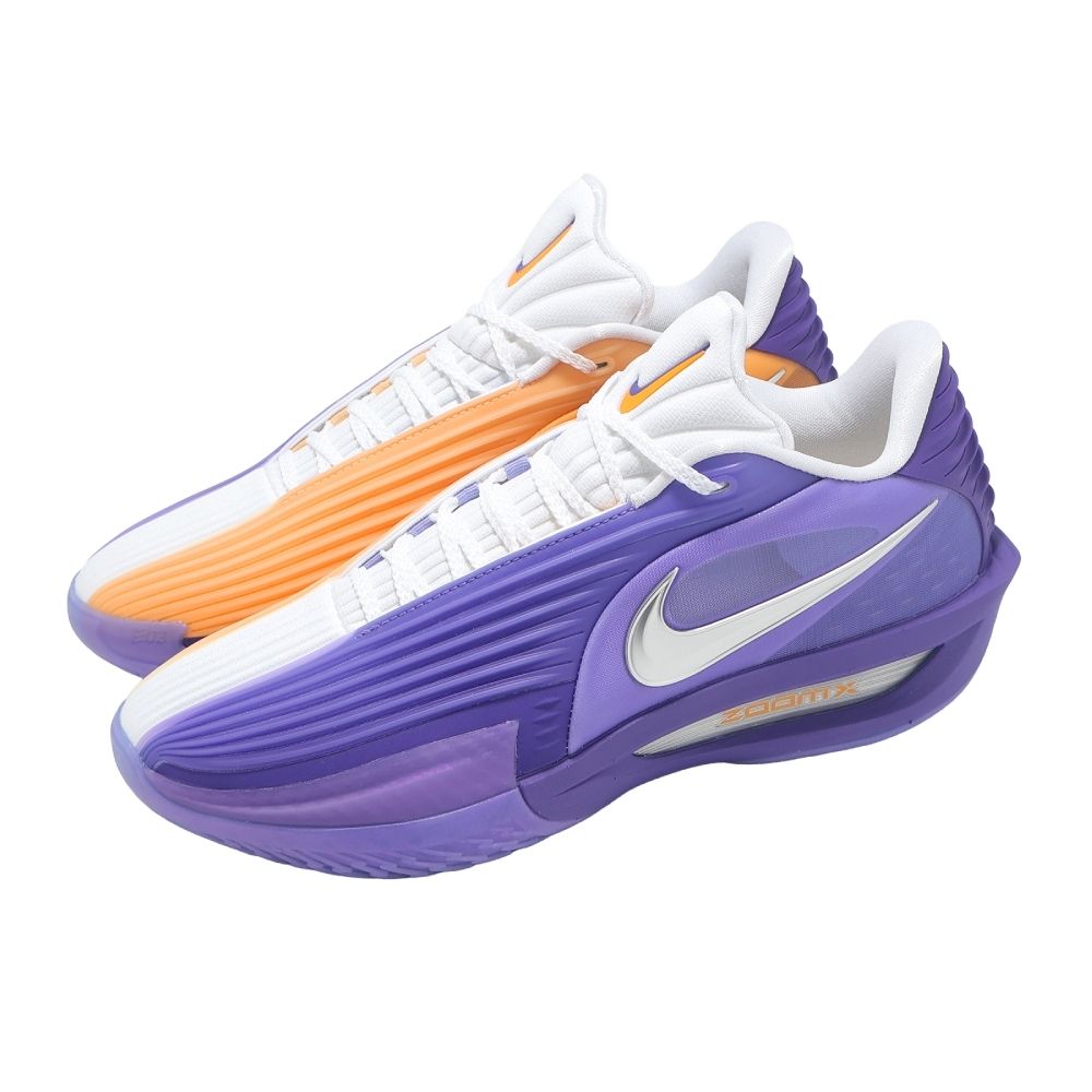 Nike 籃球鞋GT Cut 3 Turbo EP 男鞋Phoenix Suns 鳳凰城太陽隊紫橘