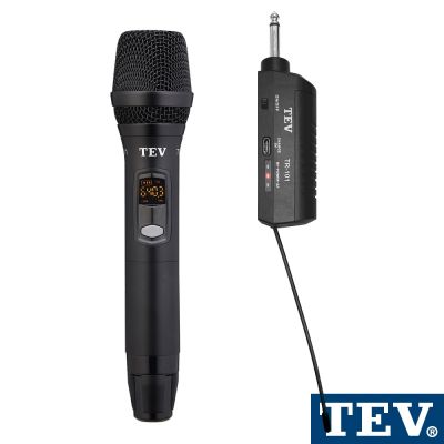 TEV UHF單頻攜帶式無線麥克風（手握）TR101