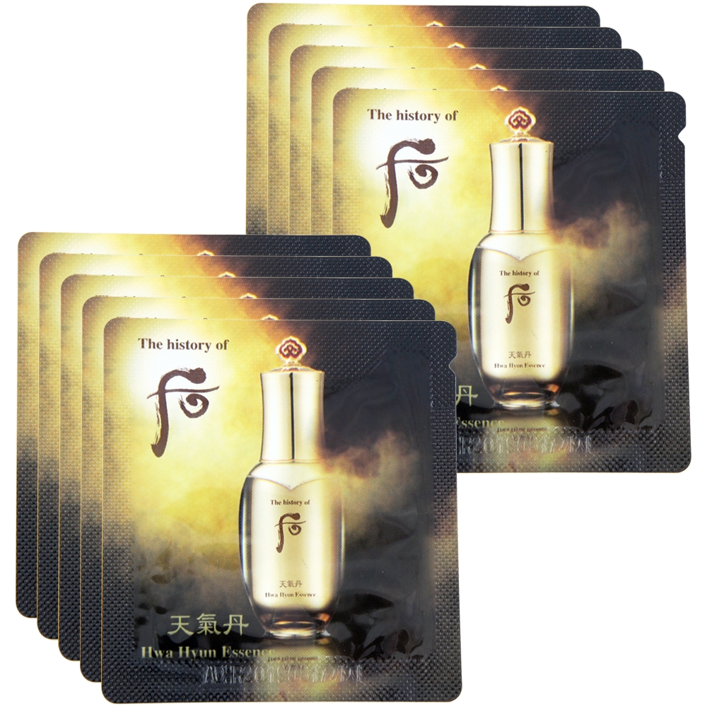 即期品)Whoo 后天氣丹華炫重生精華1ml x 10(效期至2025年08月) | 日韓