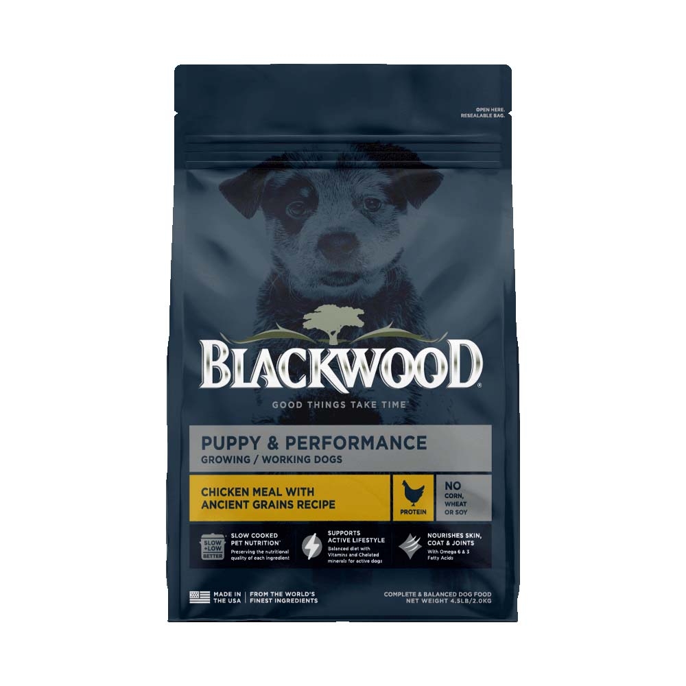 BlackWood 柏萊富 特調幼犬成長配方(雞肉+糙米) 4.5磅 狗飼料 狗糧 全齡犬 幼犬