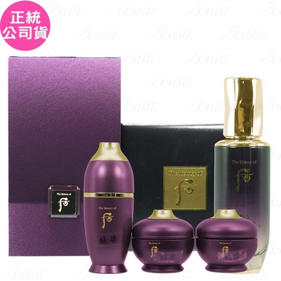 whoo后 Whoo 后  還幼本初精華典藏禮盒(還幼本初精華+還幼津液+還幼眼霜+還幼膏)(公司貨)