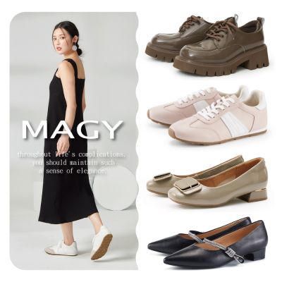 MAGY ORIN TAS 真皮/蝴蝶結/綁帶/跟鞋/平底/休閒 多款任選