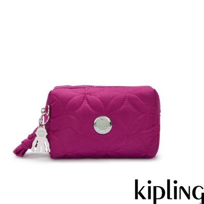 Kipling 莓紫絎縫輕巧配件包-WYSTON