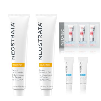 NeoStrata妮傲絲翠果酸美白凝膠40gx2 加贈四重擊黑淨斑精華 5mlx2(買2送5)